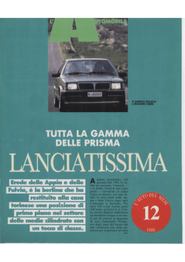 Scarica file - Lancia Prisma