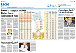 lecco - On. FRAGOMELI GIAN MARIO