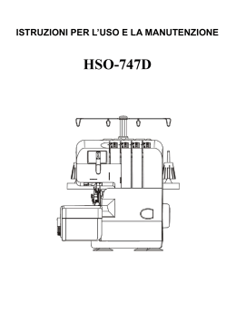 manuale hs0 - 747d - HSO-747D