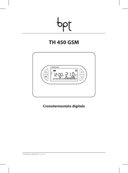 istruzioni th/450gsm