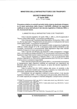 D.M. 27 Aprile 2006
