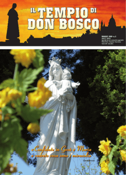 &laquo;Confidate in Ges&ugrave; e Maria e vedrete cosa sono i miracoli&raquo;