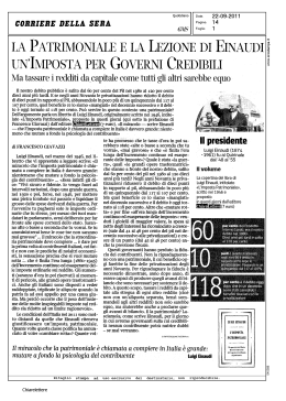 corri ere della sera