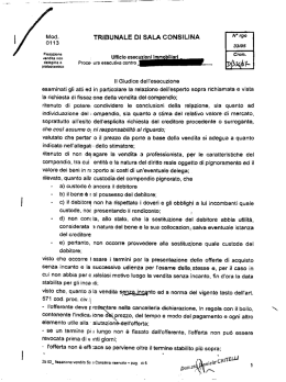 Muti. TRIBUNALE DI SALA CONSILINA N&ldquo; m