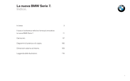 La nuova BMW Serie 7. Indice.