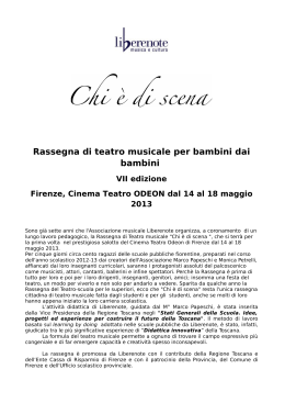 Comunicato - Ufficio Scolastico Regionale per la Toscana
