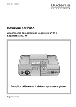 Istruzioni per l`uso