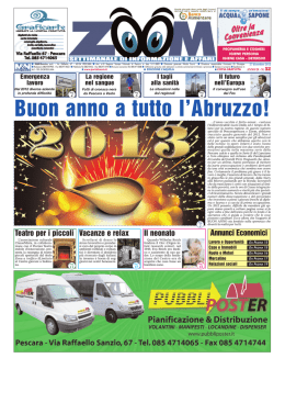 Buon anno a tutto l`Abruzzo!