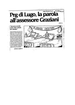 “Verranno accolte molte delle critiche dei cittadini"