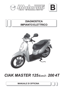 M0056 Ciak Master 125-200 E3 Diagnostica ITA