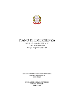 Scuola Primaria Campitello 2014-2015