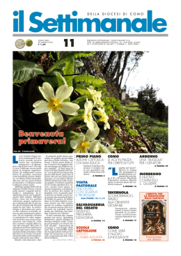 Numero Completo - Diocesi di Como