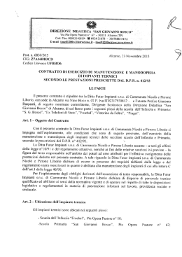DIREZIONE DIDATTICA “SAN GIOVANNI BOSCO”