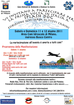 scarica il programma - Citt&agrave; metropolitana di Milano