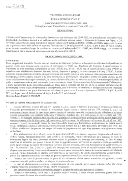 RENDE NOﬁl - Aste Giudiziarie Salerno