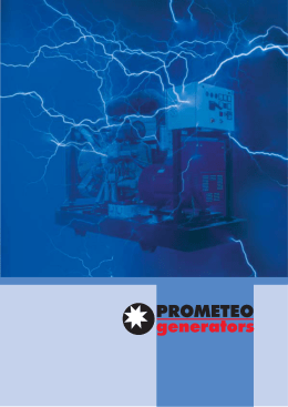 catalogo generatori - Prometeo Generators