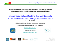 Legge 90/2013 - Luca Alfinito