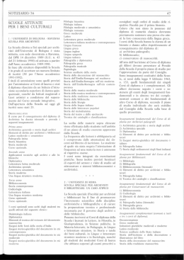 Scuole attivate per i beni culturali - Ministero dei Beni e le Attivit&agrave;