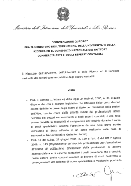 Convenzione quadro
