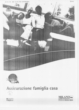 Assicurazione famiglia Casa