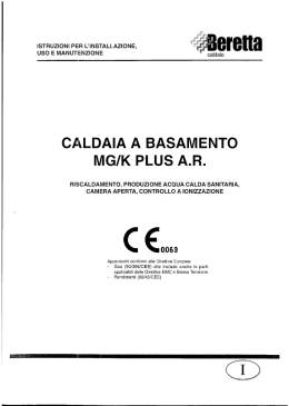 MGS/K PLUS 23/27 - Certificazione energetica
