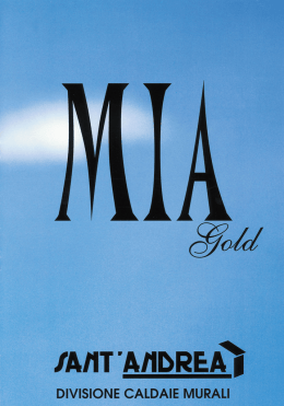 Page 1 I @cya/&eacute;l! fArlT`ArlbRE&ucirc; DIVISIONE CALDAIE MURALI Page