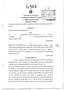TRIBUNALE E)!