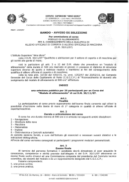 &igrave;S&Icirc;ITUTO SUPERIORE "NINO BIXIO" - Istituto tecnico nautico Nino