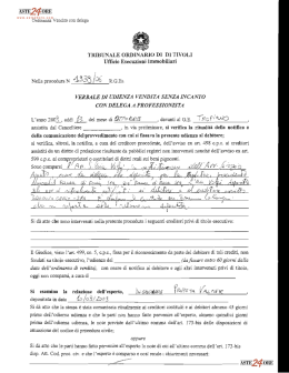 Ordinanza - Aste24Ore