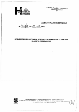 N/IOX MDEL (2112842012 - Azienda Ospedaliera San Giovanni