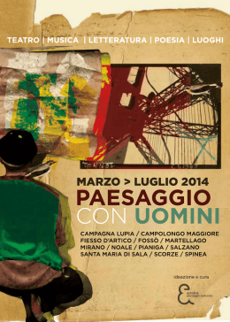 Paesaggio con uomini