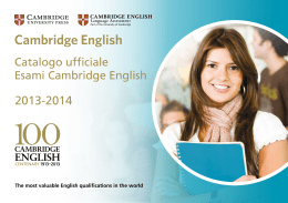 cambridge english - Quagi Language Centre