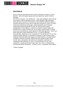 Numero Giugno `05 - Mucchio Shop