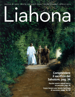 Aprile 2015 Liahona - The Church of Jesus Christ of Latter