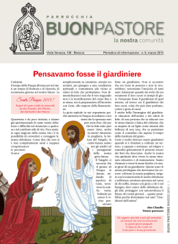 Marzo - buonpastore.brescia.it