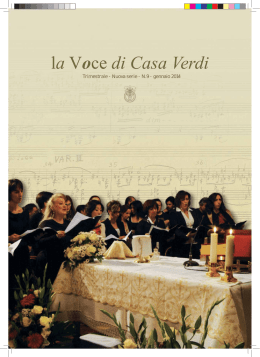 La voce di Casa Verdi