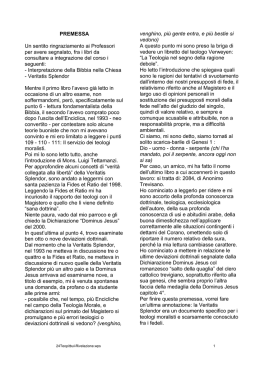 PREMESSA Un sentito ringraziamento ai Professori