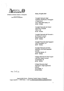 Nota informativa prot. n. 51519 del 10.04.2014