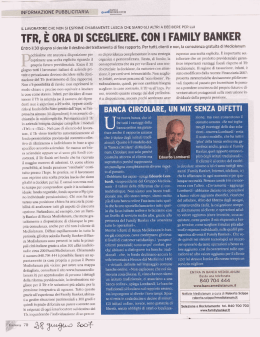 INFORMAZIONE PUBBLICITARIA