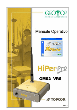Manuale MERCURIO 2006 GMS2_VRS