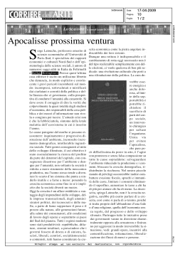 Corriere dell`Arte - Bollati Boringhieri