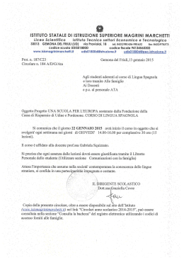 Corso di lingua spagnola