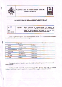 ND 22? - Comune di Fiumefreddo Bruzio