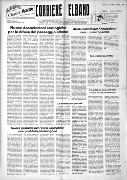 Page 1 lllllllll lllllll Redazione: Via Beel-ti, `I2 Tel. 917383