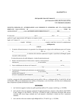 Modulistica - Provincia di Pisa