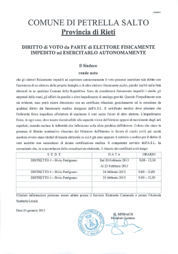 File allegato - Comune di Petrella Salto