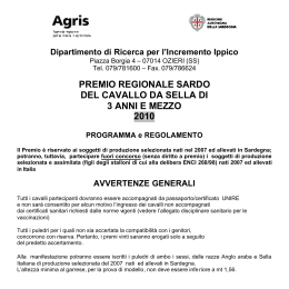 Regolamento - Associazione Regionale Allevatori della Sardegna