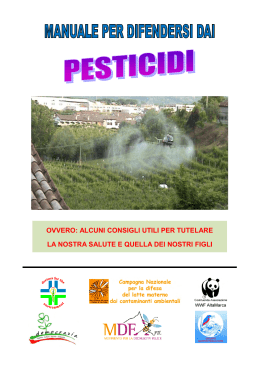 Manuale per difendersi dai pestici