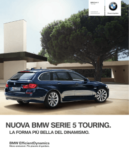 nuova bmw serie touring.