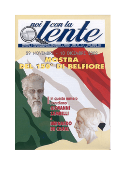 Noi con la Lente - Luglio / Agosto 2002